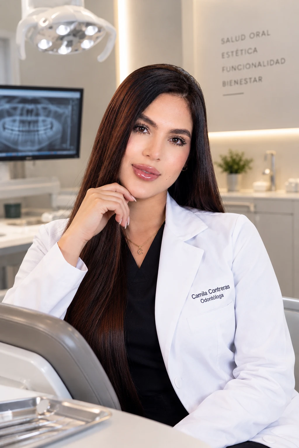 Camila Contreras, odontóloga de Cental Clínica Dental